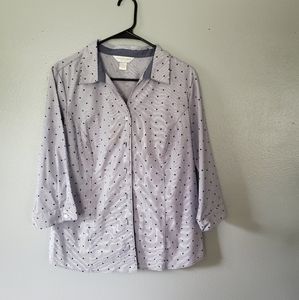 Christopher & Banks Button Down Blouse